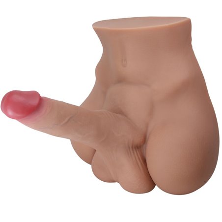 Crazy Bull Rhyne - Torso Maschile in Silicone con Pene e Ano Realistici