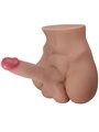 Crazy Bull Rhyne - Torso Maschile in Silicone con Pene e Ano Realistici