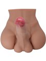 Crazy Bull Rhyne - Torso Maschile in Silicone con Pene e Ano Realistici