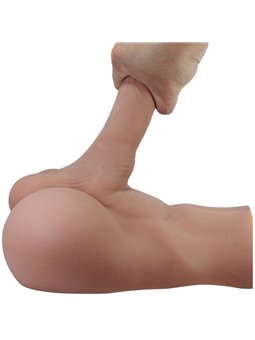 Crazy Bull Rhyne - Torso Maschile in Silicone con Pene e Ano Realistici