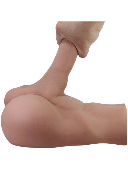 Crazy Bull Rhyne - Torso Maschile in Silicone con Pene e Ano Realistici
