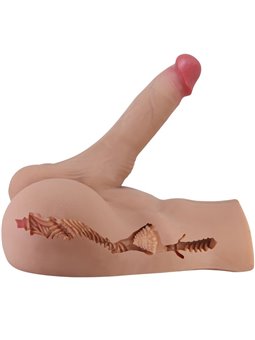 Crazy Bull Rhyne - Torso Maschile in Silicone con Pene e Ano Realistici