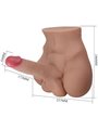 Crazy Bull Rhyne - Torso Maschile in Silicone con Pene e Ano Realistici