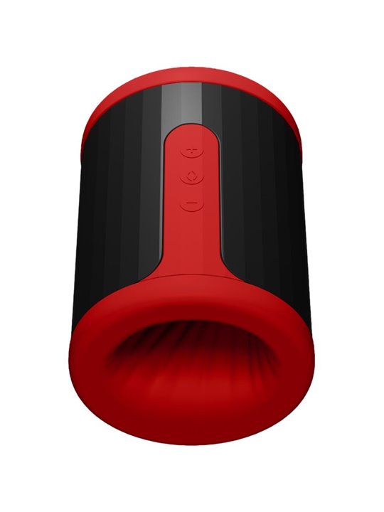 Lelo F2S™ - Masturbatore Maschile in Silicone Liquido Rosso con App