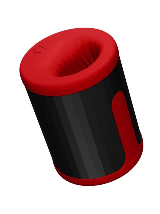 Lelo F2S™ - Masturbatore Maschile in Silicone Liquido Rosso con App