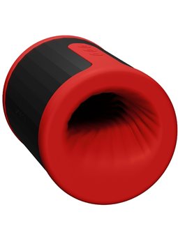 Lelo F2S™ - Masturbatore Maschile in Silicone Liquido Rosso con App