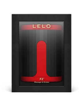 Lelo F2S™ - Masturbatore Maschile in Silicone Liquido Rosso con App