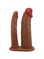 Pretty Love Keaven - Universal Strap-On with Hollow Double Dildo