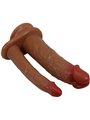 Pretty Love Goran - Realistic Double Dildo in Mulatto Silicone