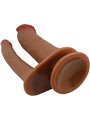 Pretty Love Goran - Realistic Double Dildo in Mulatto Silicone