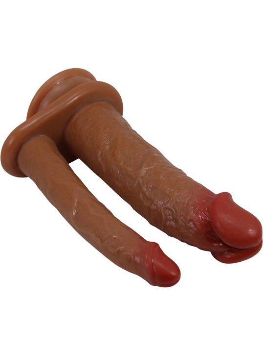 Pretty Love Hulbert - Vibrating Double Dildo Mulatto Silicone