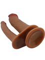 Pretty Love Hulbert - Vibrating Double Dildo Mulatto Silicone