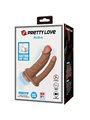 Pretty Love Hulbert - Vibrating Double Dildo Mulatto Silicone