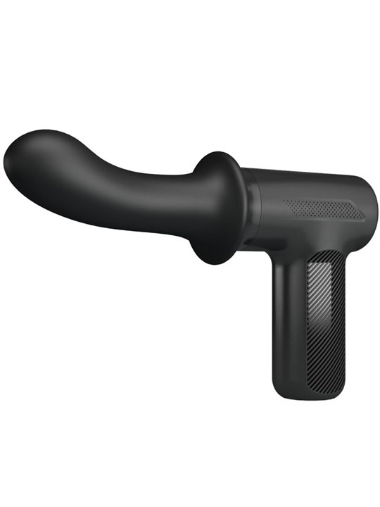 Pretty Love Dj Doctor - Pistola per Massaggi con Dildo 12 Cm Nero