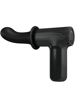 Pretty Love Dj Doctor - Pistola per Massaggi con Dildo 12 Cm Nero