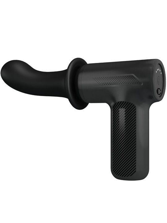 Pretty Love Dj Doctor - Pistola per Massaggi con Dildo 12 Cm Nero