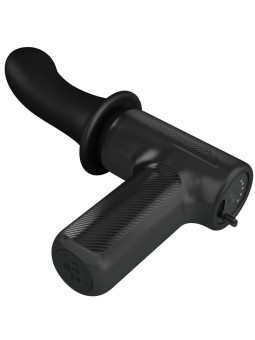 Pretty Love Dj Doctor - Pistola per Massaggi con Dildo 12 Cm Nero
