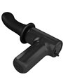 Pretty Love Dj Doctor - Massage Gun with 12cm Dildo Black