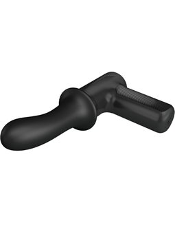 Pretty Love Dj Doctor - Massage Gun with 12cm Dildo Black