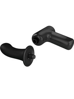 Pretty Love Dj Doctor - Pistola per Massaggi con Dildo 12 Cm Nero