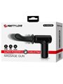 Pretty Love Dj Doctor - Massage Gun with 12cm Dildo Black