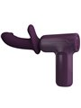 Pretty Love Dj Scholar - Massage Gun with 10cm Dildo Purple