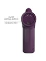 Pretty Love Dj Scholar - Pistola per Massaggi con Dildo 10 Cm Viola