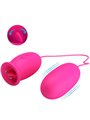 Pretty Love Daisy - Ovetto Vibrante a Forma di Rosa con Lingua Stimolante