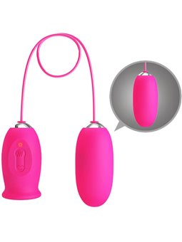 Pretty Love Daisy - Ovetto Vibrante a Forma di Rosa con Lingua Stimolante