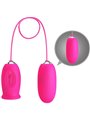 Pretty Love Daisy - Ovetto Vibrante a Forma di Rosa con Lingua Stimolante