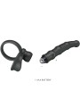 Pretty Love Tatum - Vibrating Cock Ring with Anal Plug Black
