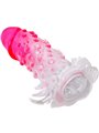 Pretty Love Wilford - Pink Ribbed Silicone Penis Sleeve