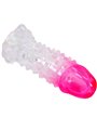 Pretty Love Wilford - Guaina Fallica in Silicone Rosa con Scanalature