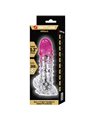Pretty Love Wilford - Guaina Fallica in Silicone Rosa con Scanalature