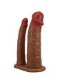 Pretty Love Yairon - Doppia Guaina Fallica con Estensione 4 Cm Mulatto