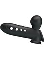 Pretty Love Crane - Guaina Fallica in Silicone Nero con Airbag