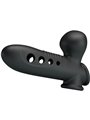 Pretty Love Crane - Guaina Fallica in Silicone Nero con Airbag