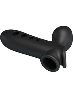 Pretty Love Crane - Guaina Fallica in Silicone Nero con Airbag