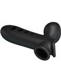 Pretty Love Crane - Guaina Fallica in Silicone Nero con Airbag