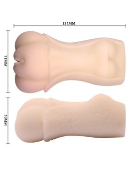 Crazy Bull Water Skin 1 - Masturbatore Maschile Vagina Realistica 13,5 CM