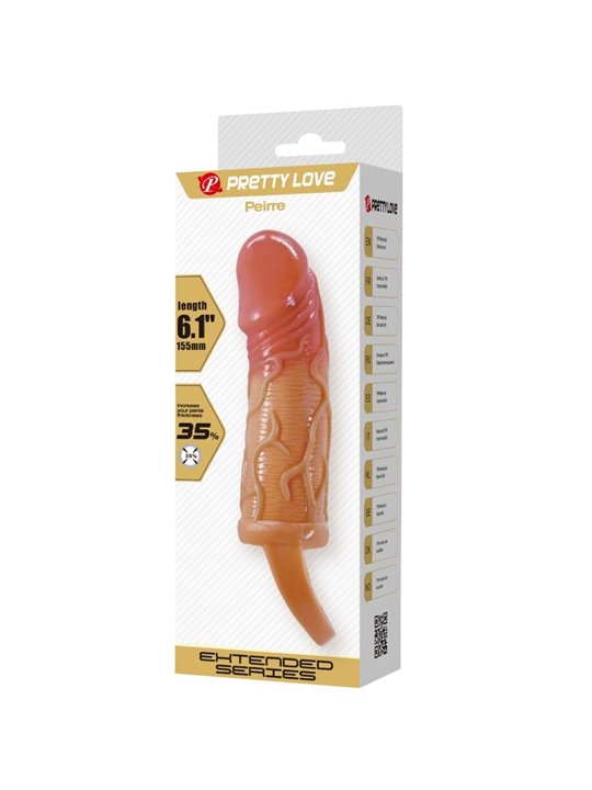 Pretty Love Peirre - Guaina Fallica in Silicone 10 Cm