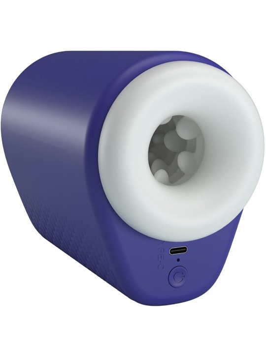 Pretty Love Dj Lady - Automatic Male Masturbator 5 Speeds Purple