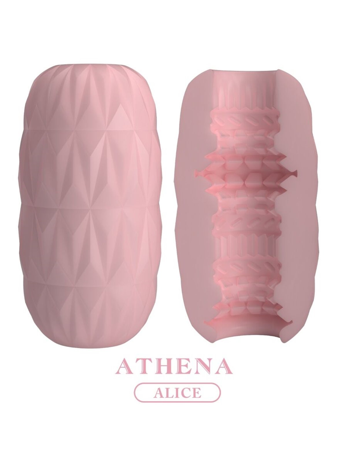 Pretty Love Athena Alice - Pink Silicone Male Masturbator