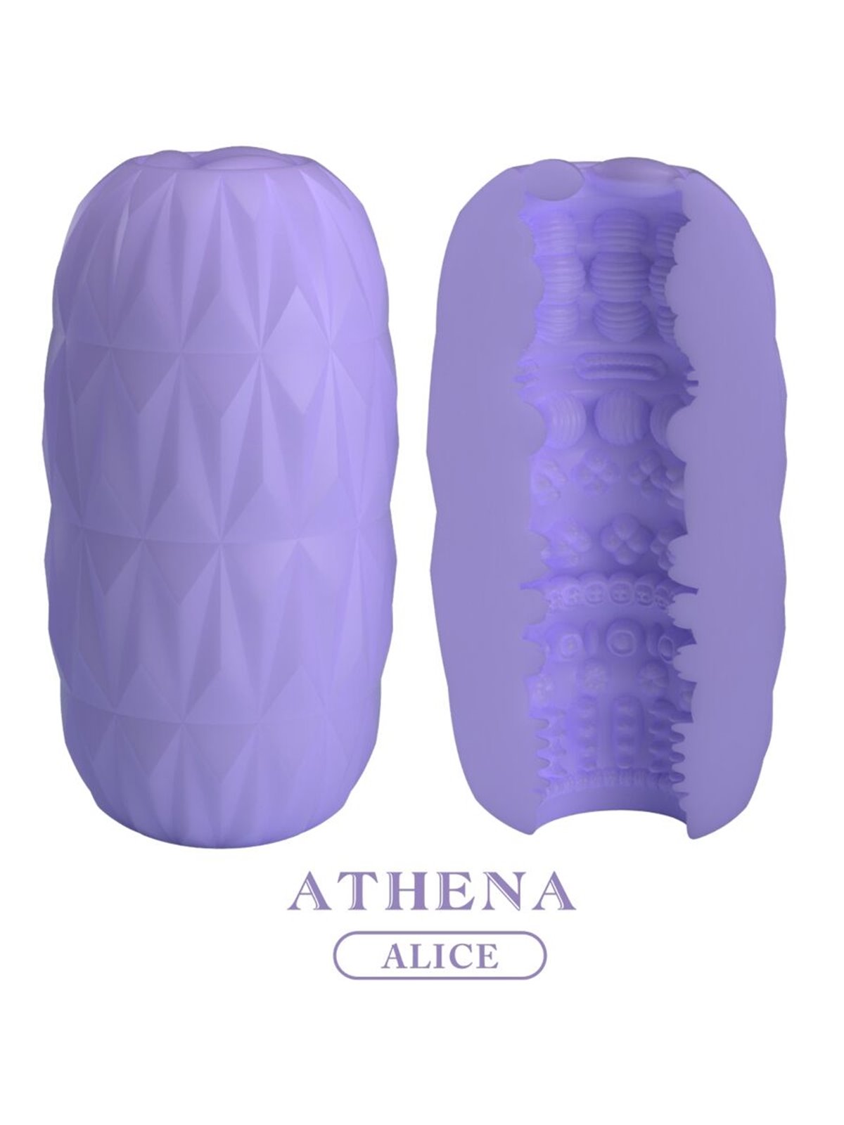 Pretty Love Athena Alice - Purple Silicone Male Masturbator
