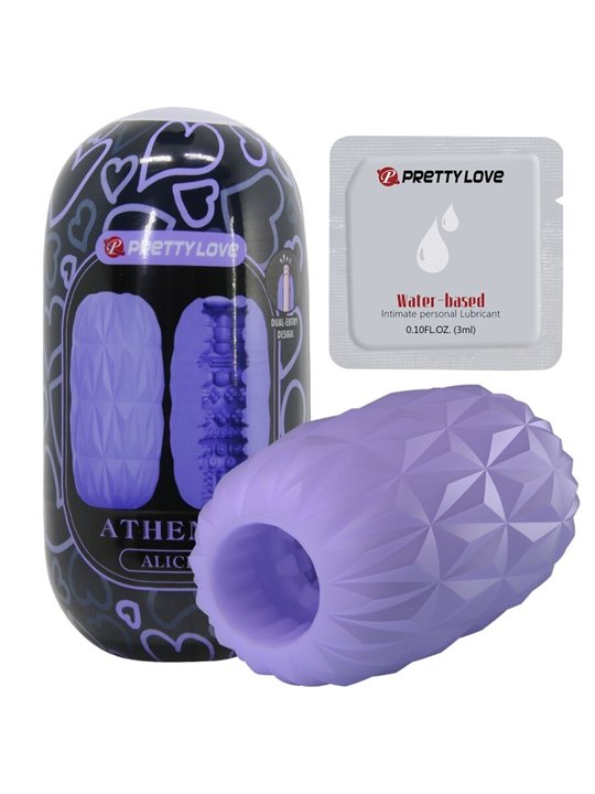 Pretty Love Athena Alice - Purple Silicone Male Masturbator