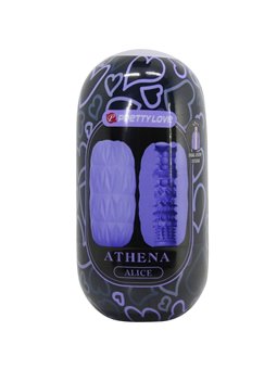 Pretty Love Athena Alice - Purple Silicone Male Masturbator