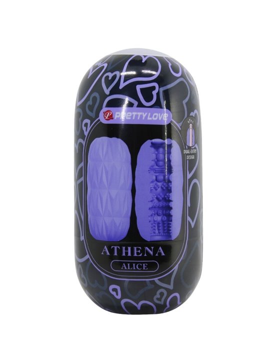 Pretty Love Athena Alice - Purple Silicone Male Masturbator