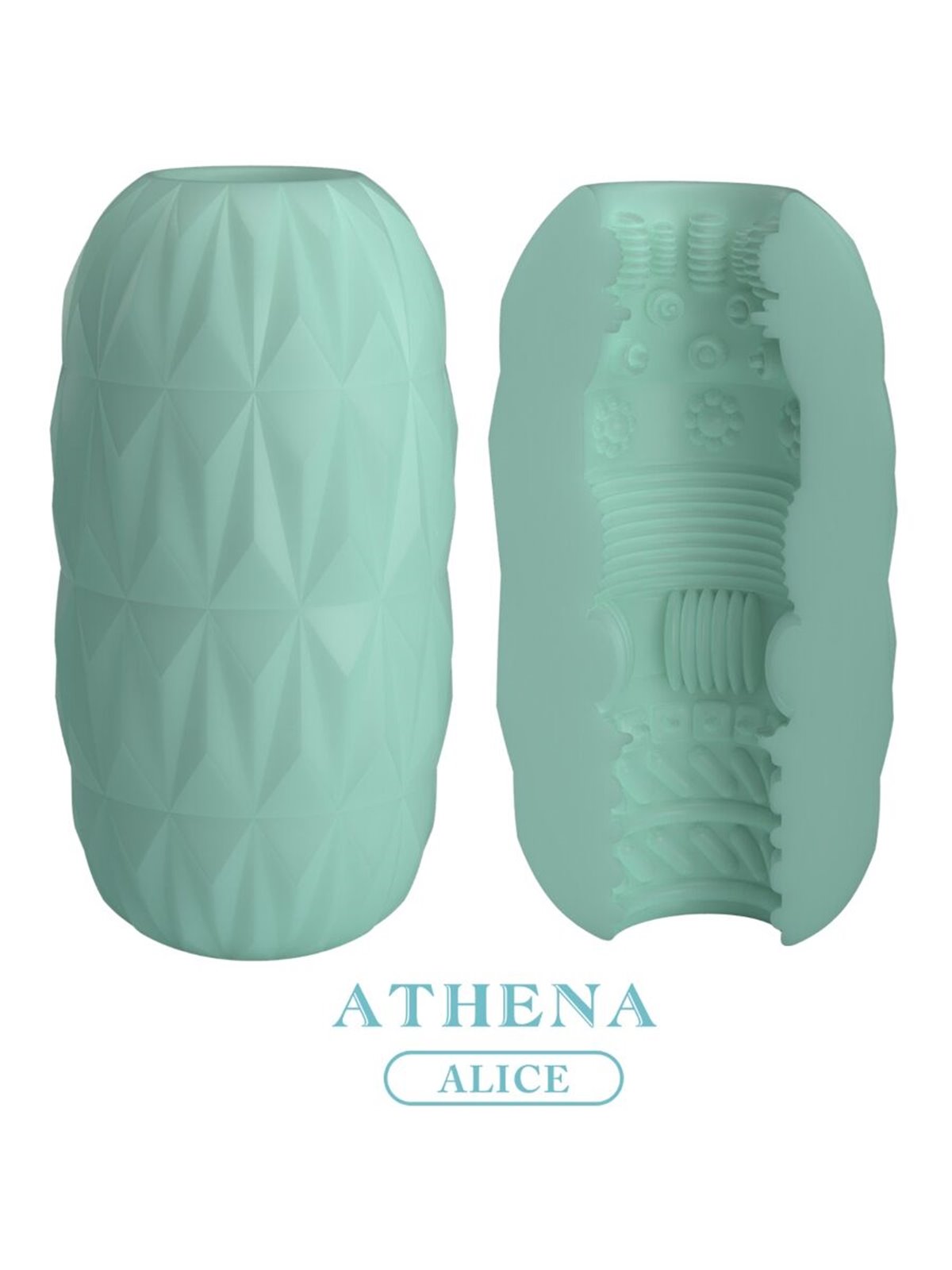 Pretty Love Athena Alice - Masturbatore per Uomo in Silicone Turchese