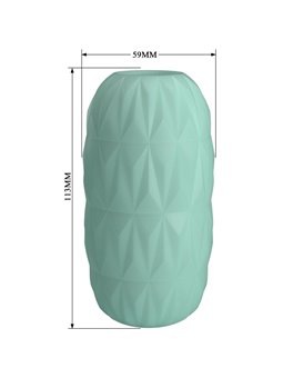 Pretty Love Athena Alice - Masturbatore per Uomo in Silicone Turchese