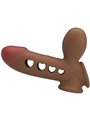 Pretty Love Tyronn - Brown Silicone Sleeve with Airbag